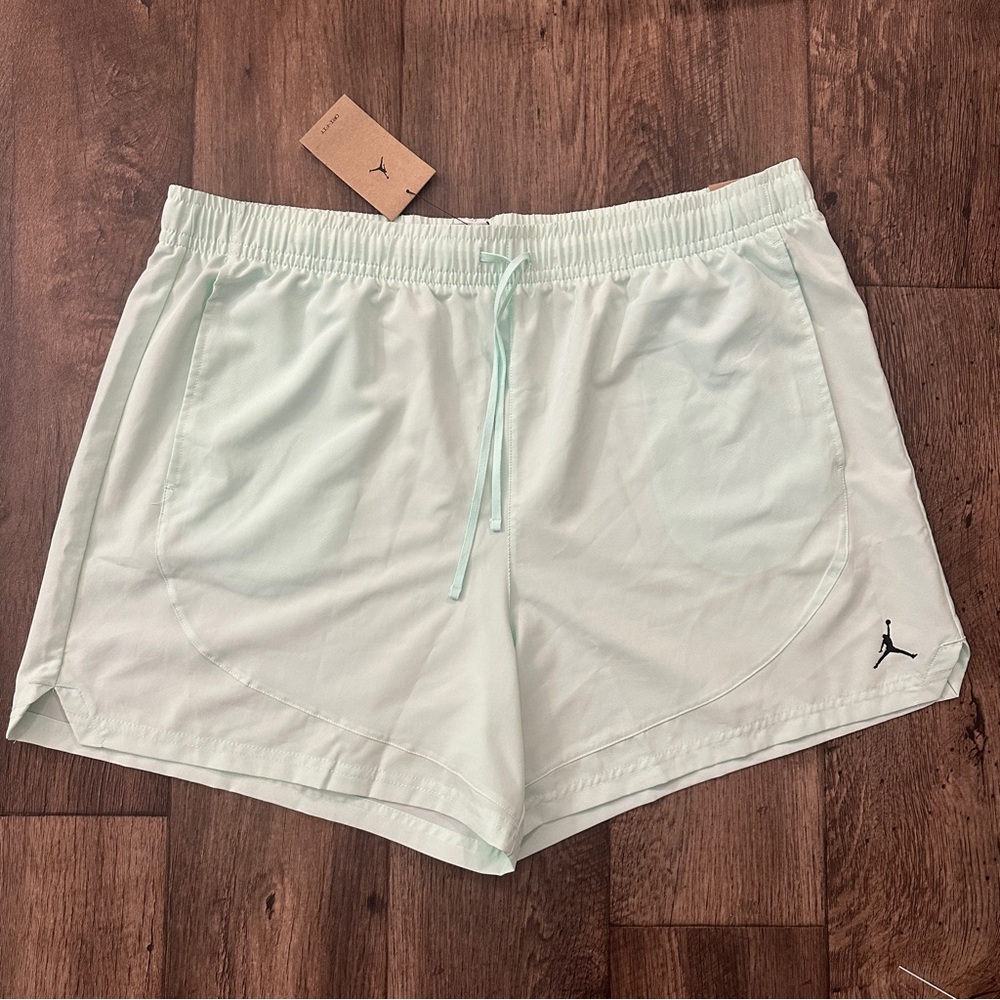 Nike Jordan Active Sport Lightweight See-Through Shorts Men’s Sz 3XL Light Green
